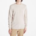 Timberland A2BFH Merino Crew Sweater ISLA - Grey - Back View