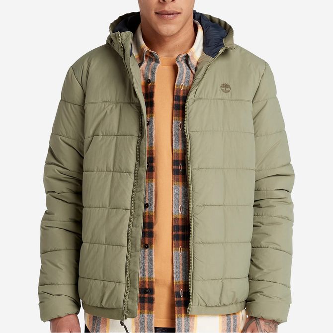 Timberland A6G39 Garfield Puffer Jkt CASS - Green - Back view