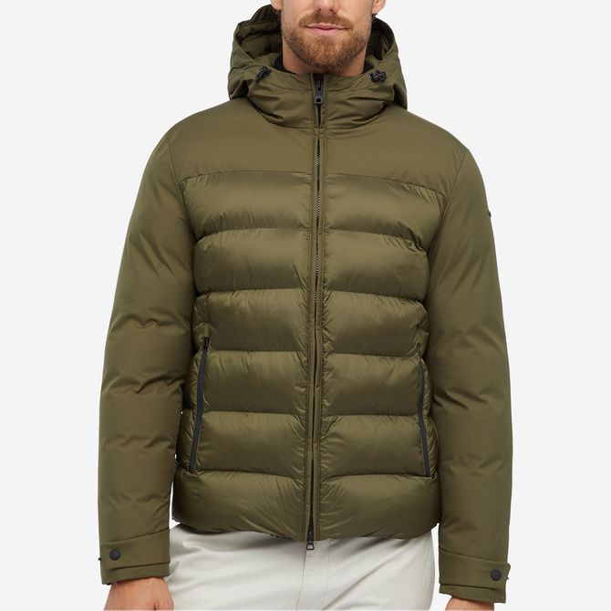 Geox SAPIENZA HOOD JACKET - Green - Back view