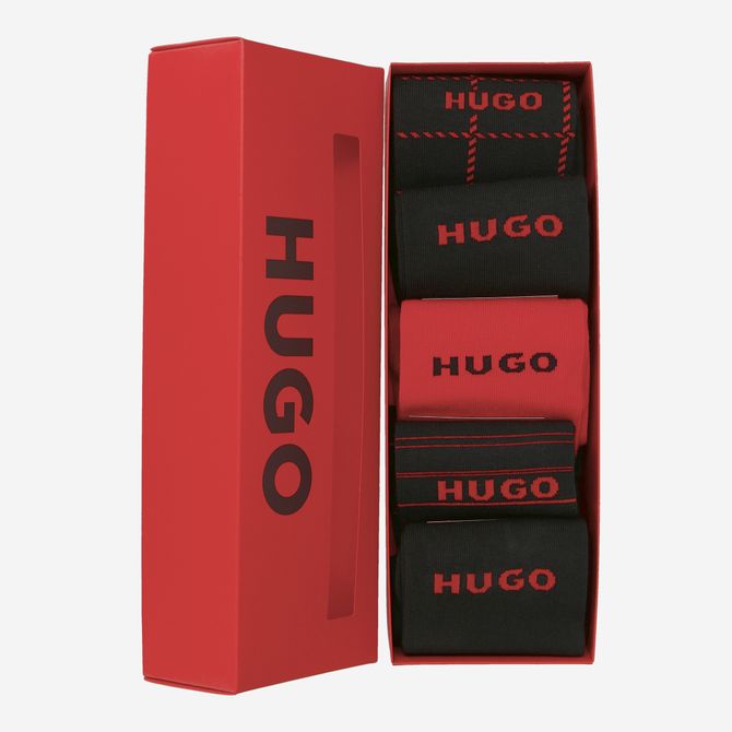 HUGO 5P RS DESIGN - Black, combined - Front view