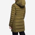 Geox ANEKO LONG JACKET - Green - Back view