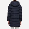 Geox ANEKO LONG JACKET - Blue - Back view