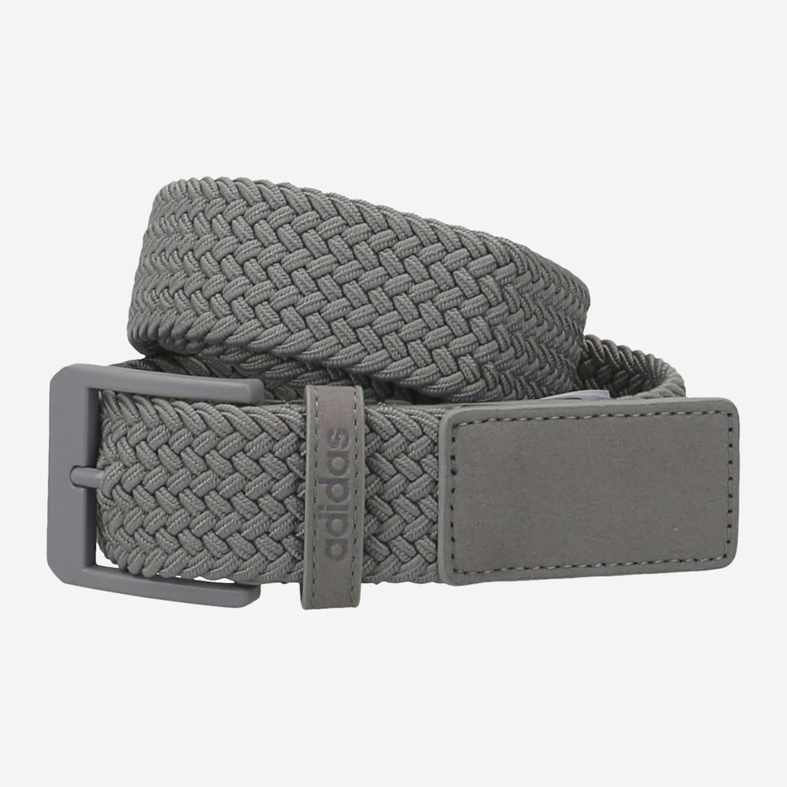 Adidas BRAID STR BELT - Gray - Front view