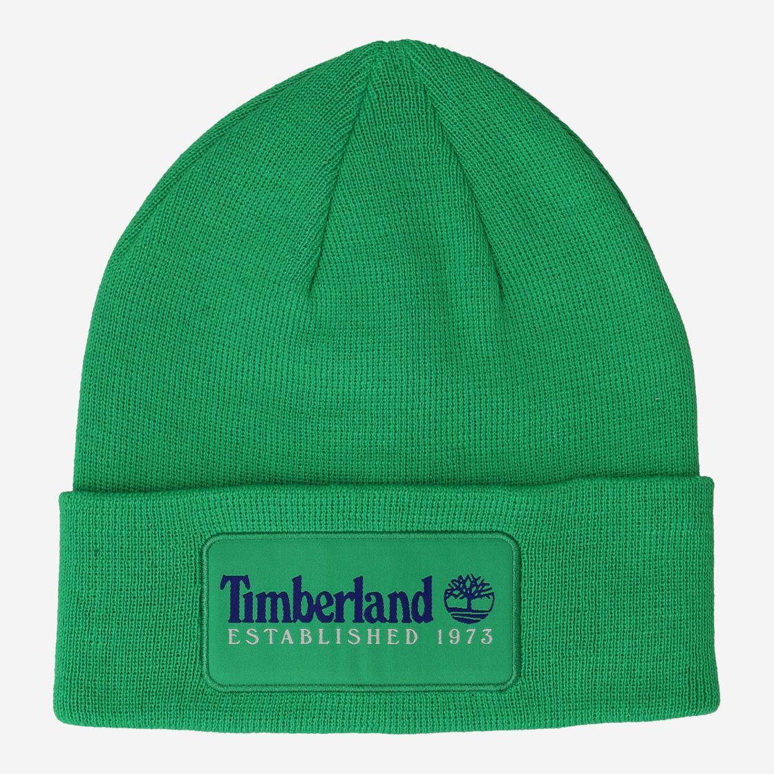 Timberland A2PTD Established 1973 Beanie - Green - Front View