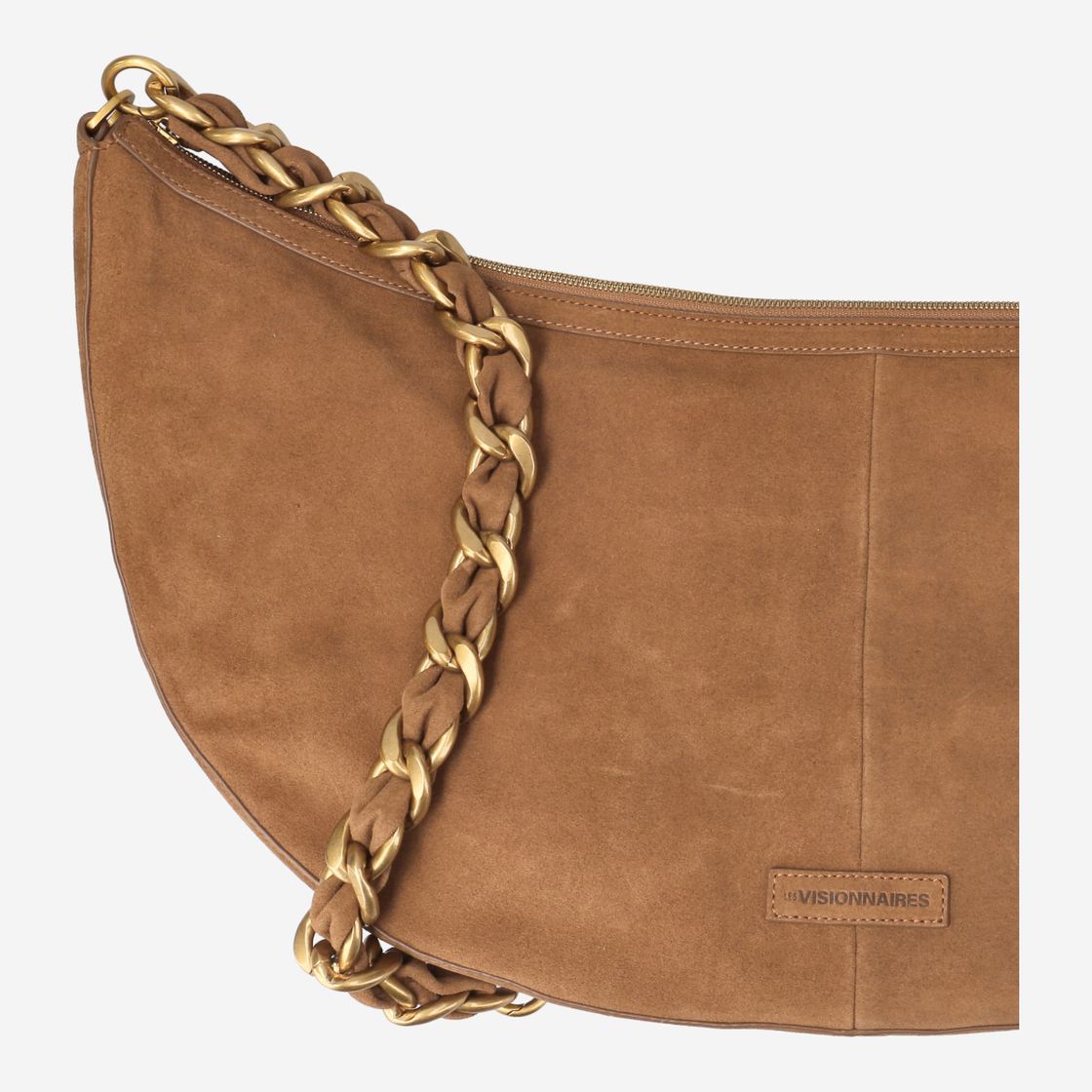 Les Visionnaires ENYA CHAIN - Brown - Front view