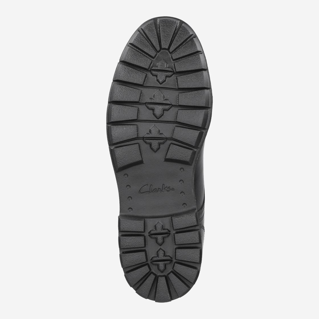 Clarks Batcombe Tie - Black - Side View