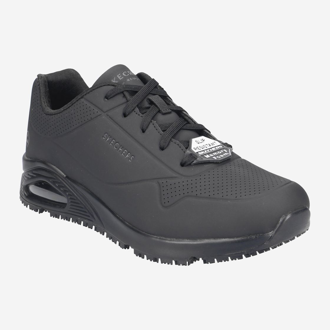 Skechers UNO SR - Black - Front View