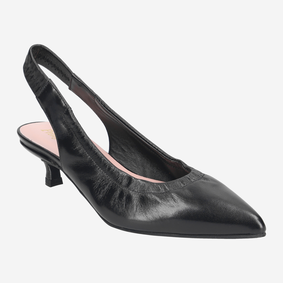 Pretty Ballerinas 50.393 COTON NEGRO Peeptoes & Slingpumps