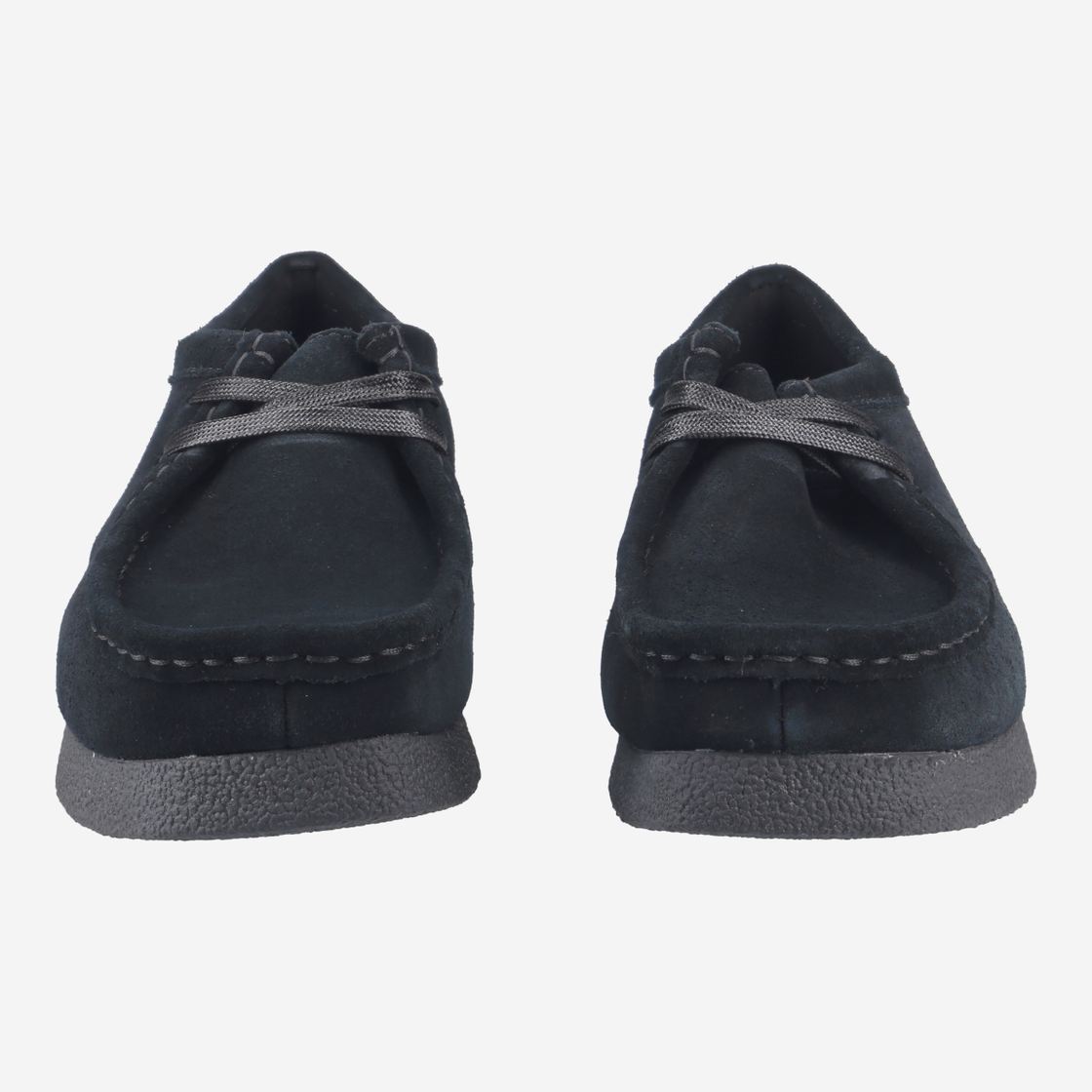 Clarks WallabeeEVOSh - Black - Front view