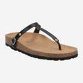 Hey Marley BASE SANDAL - Black - Front view