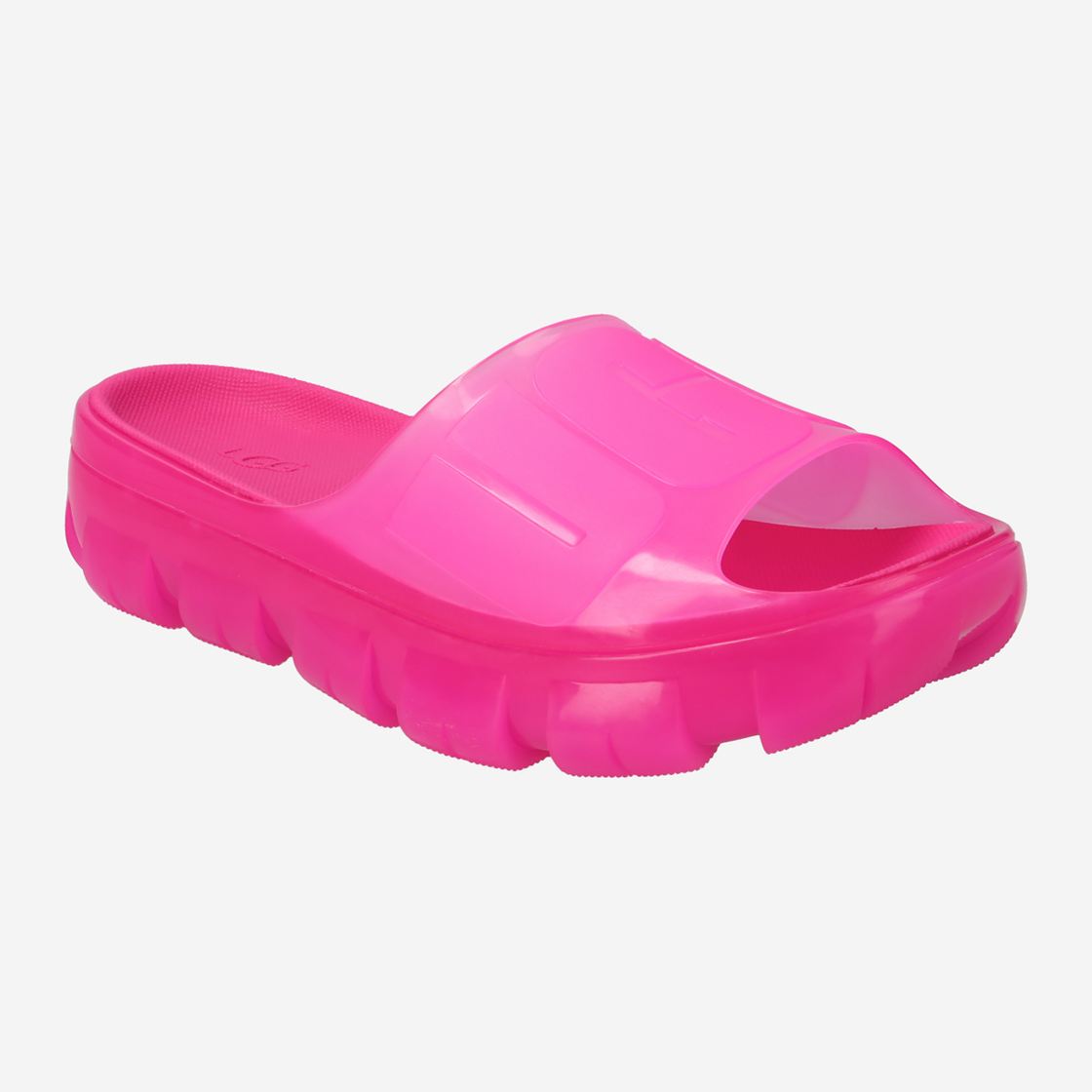 UGG australia JELLA CLEAR SLIDE - Pink - Front View