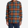 Timberland A6GKH LS Heavy Flannel Plaid A - Colorful/ Cognac/ Blue - Front View