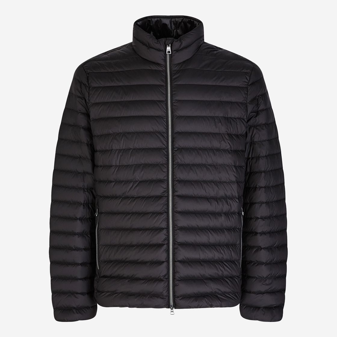 Geox WARRENS SHORT JACKET - Black - Front view