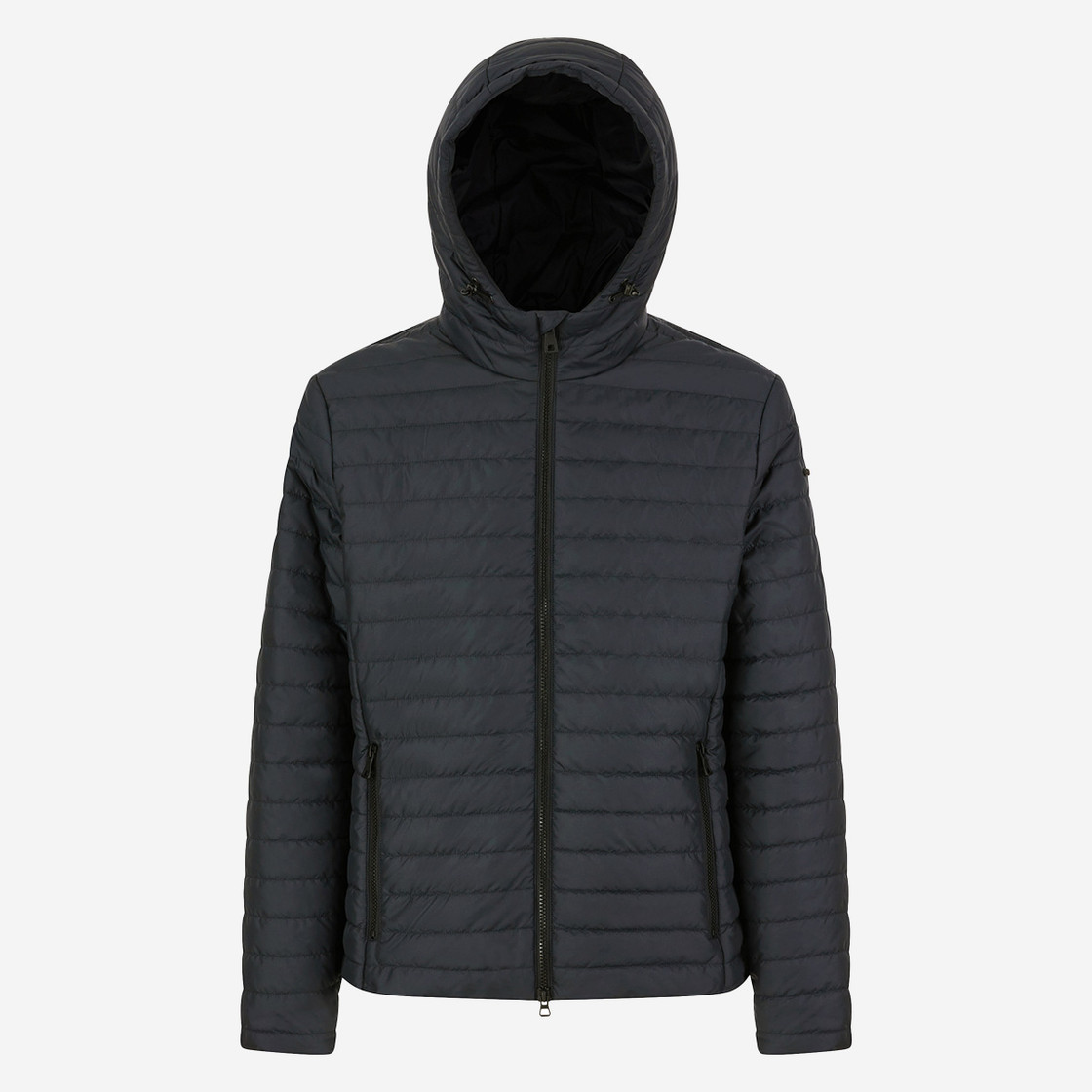 Geox WILMER HOOD JACKET - Blue - Front View