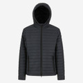 Geox WILMER HOOD JACKET - Blue - Front View