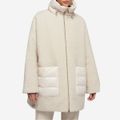 Geox CALITHE COAT - White - Front view