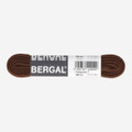 Bergal 8824 056 Cord laces - brown, dark - front view