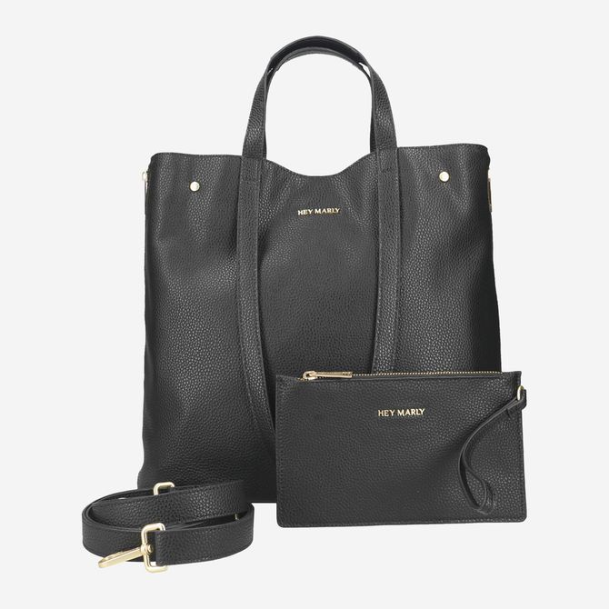 Hey Marley SHOPPER - Black - Side View