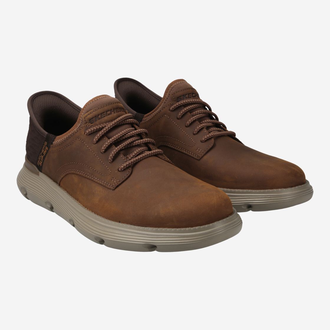 Skechers GARZA - Brown - side view