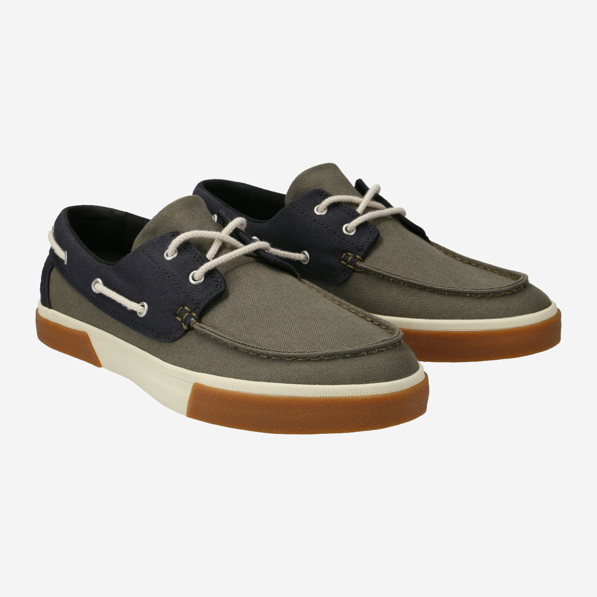 Timberland canvas boat clearance shoes