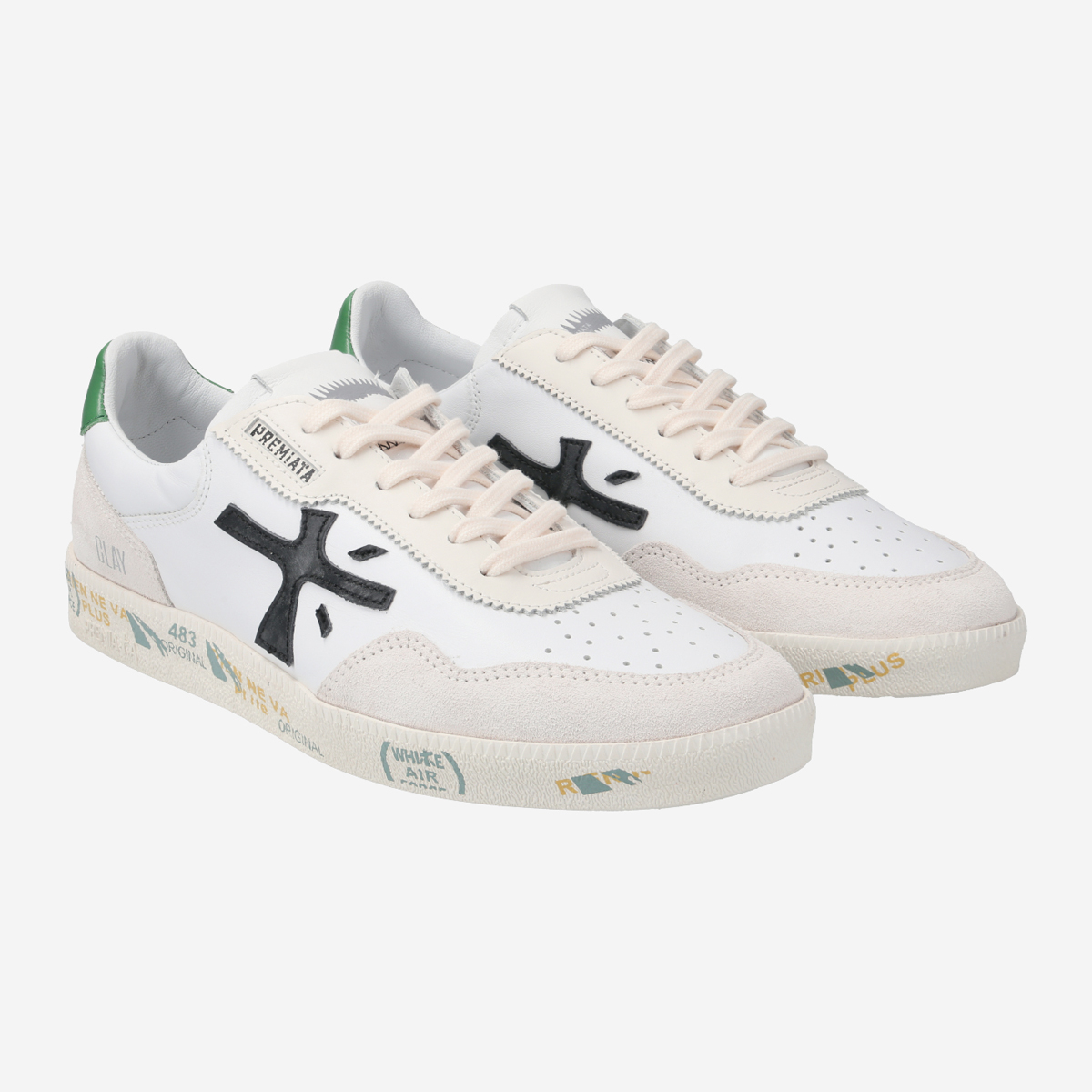 Premiata CLAY 6353 Sneakers in white buy online Premiata CLAY 6353 Sneakers in white buy online