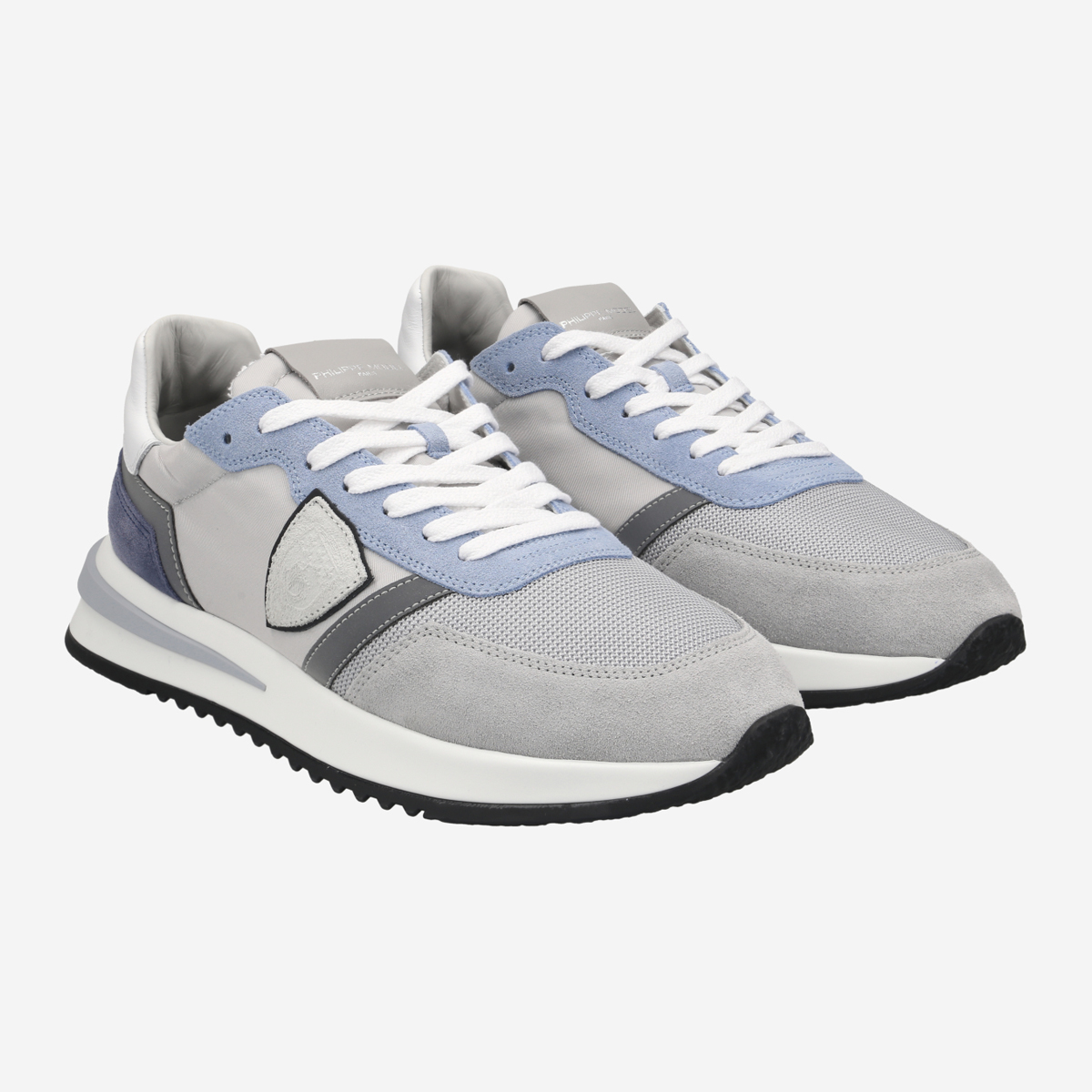 関税送料無料【Philippe Model Paris】TROPEZ LOW SNEAKERS Philippe Model TROPEZ LOW Sneakers in gray, combined buy online