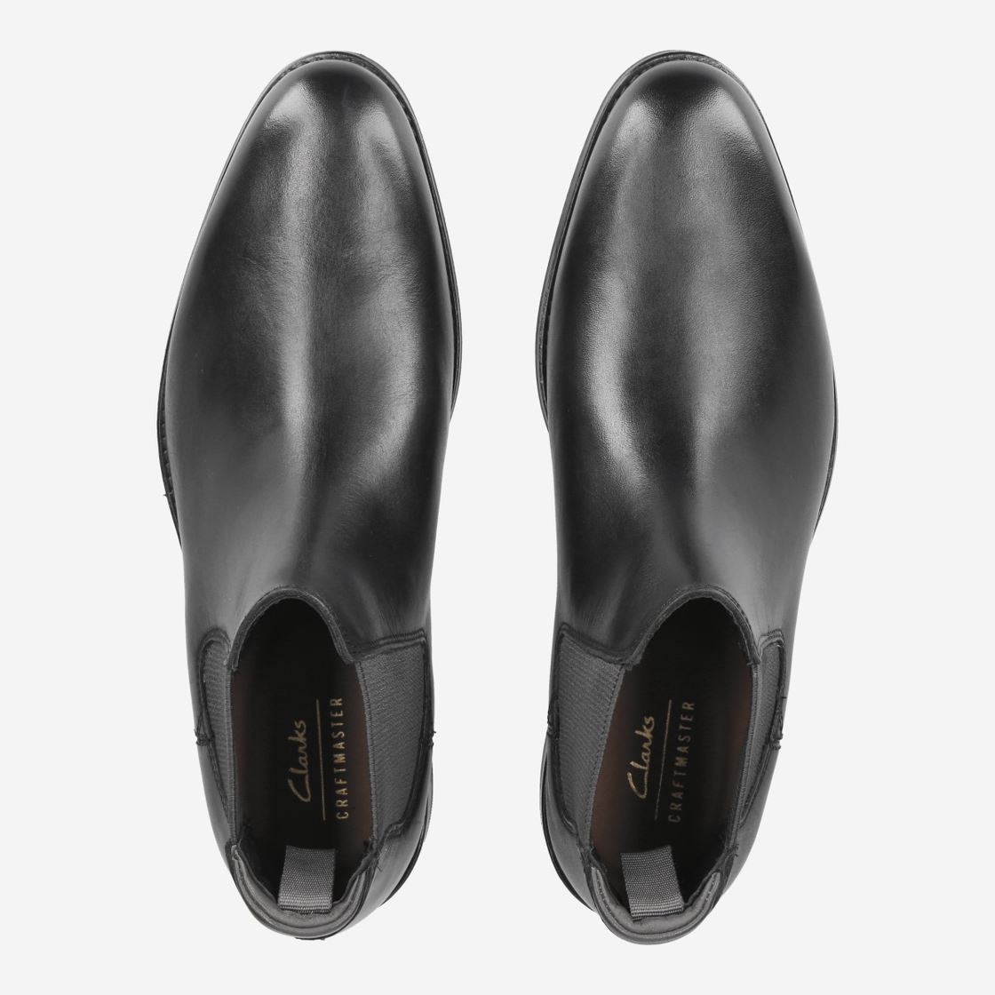 Clarks CraftArlo Top - Black - Side View