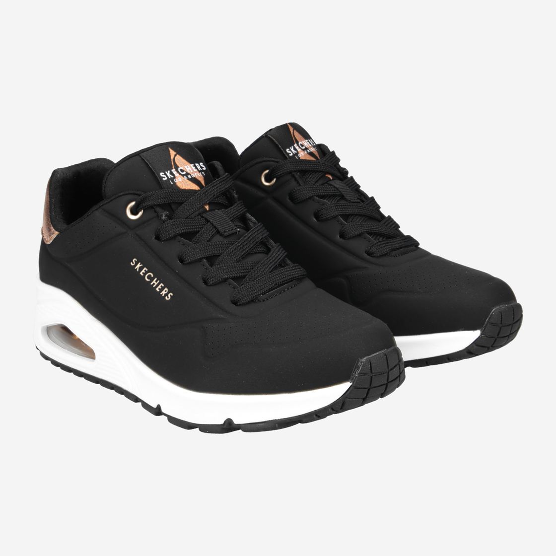 Skechers UNO - Black - Side View