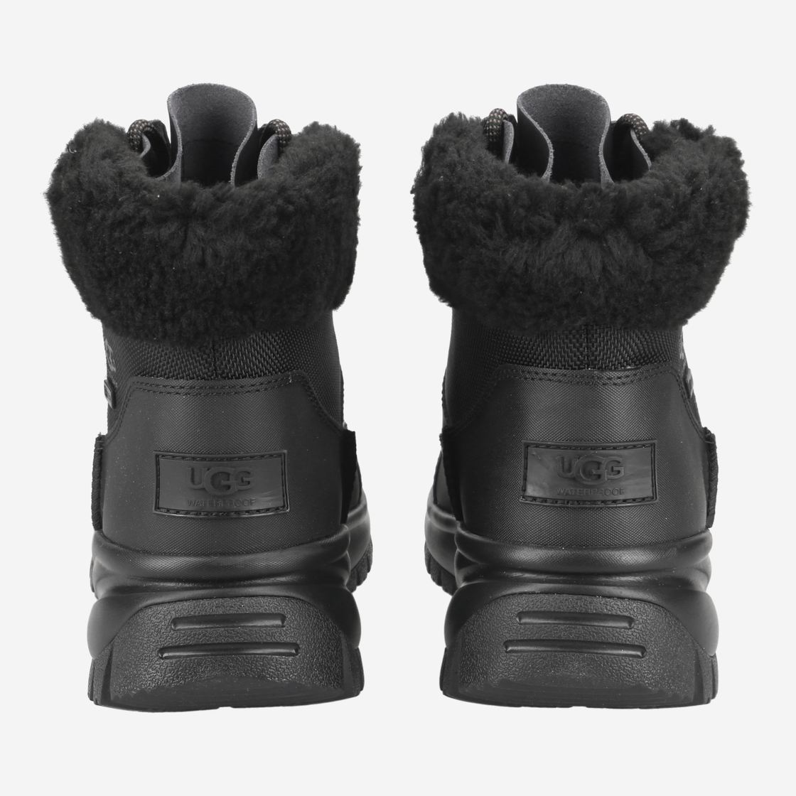 UGG australia YOSE FLUFF V2 - Black - Side View