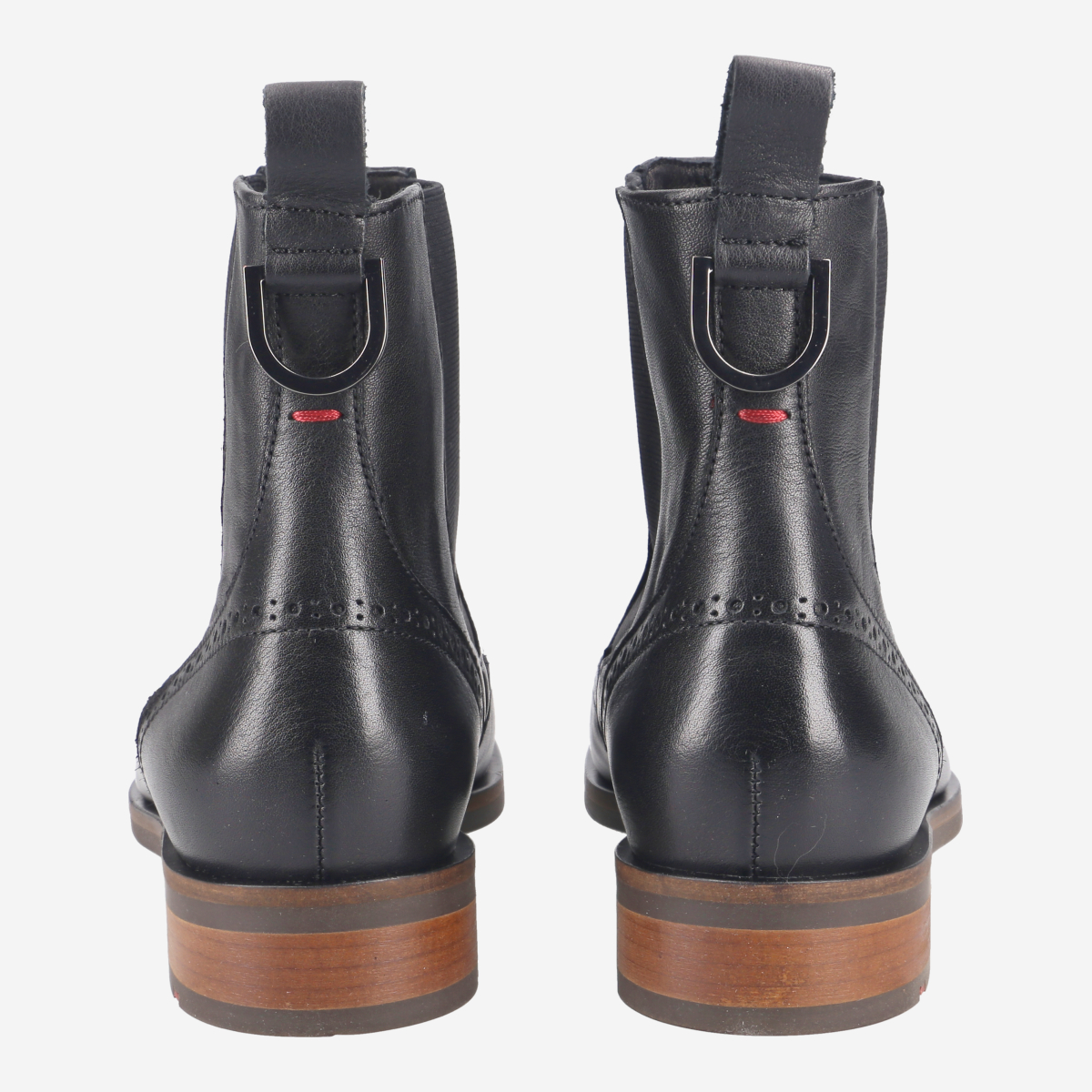 Metal trim chelsea boots best sale