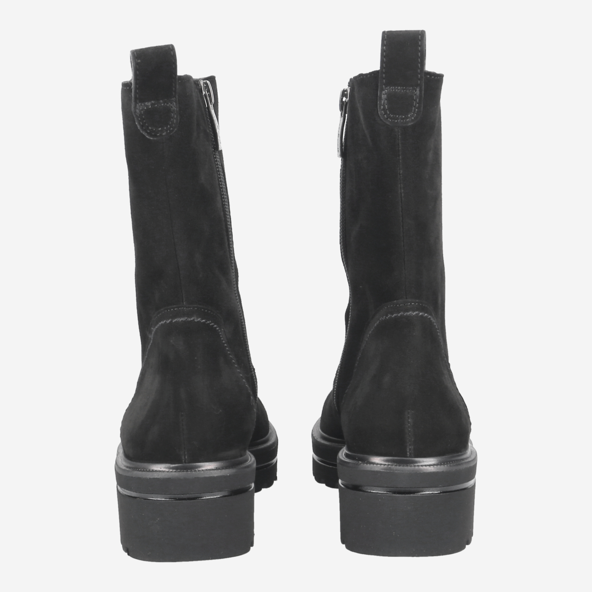 Simple black outlet boots