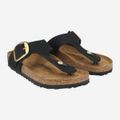 birkenstock GIZEH BIG BUCKLE - Black - Sole