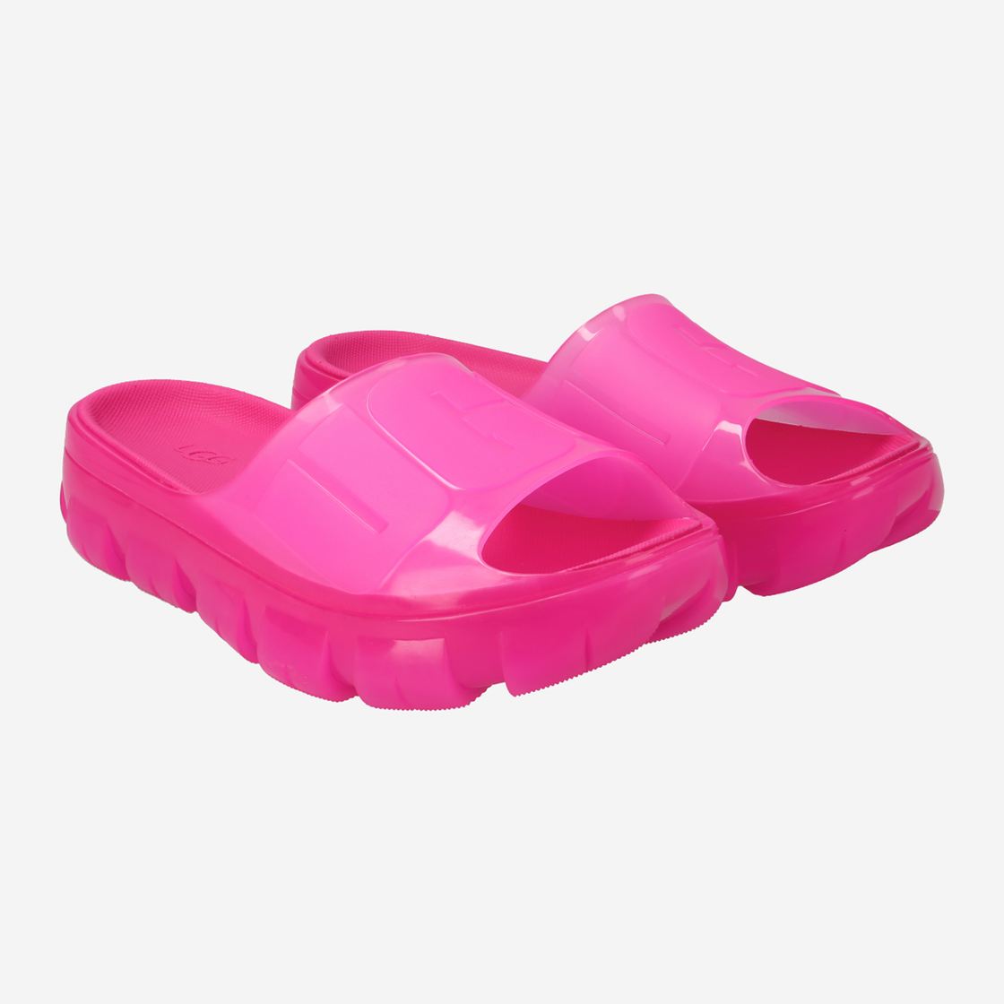 UGG australia JELLA CLEAR SLIDE - Pink - Side View