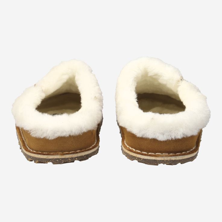 birkenstock sheepskin slippers