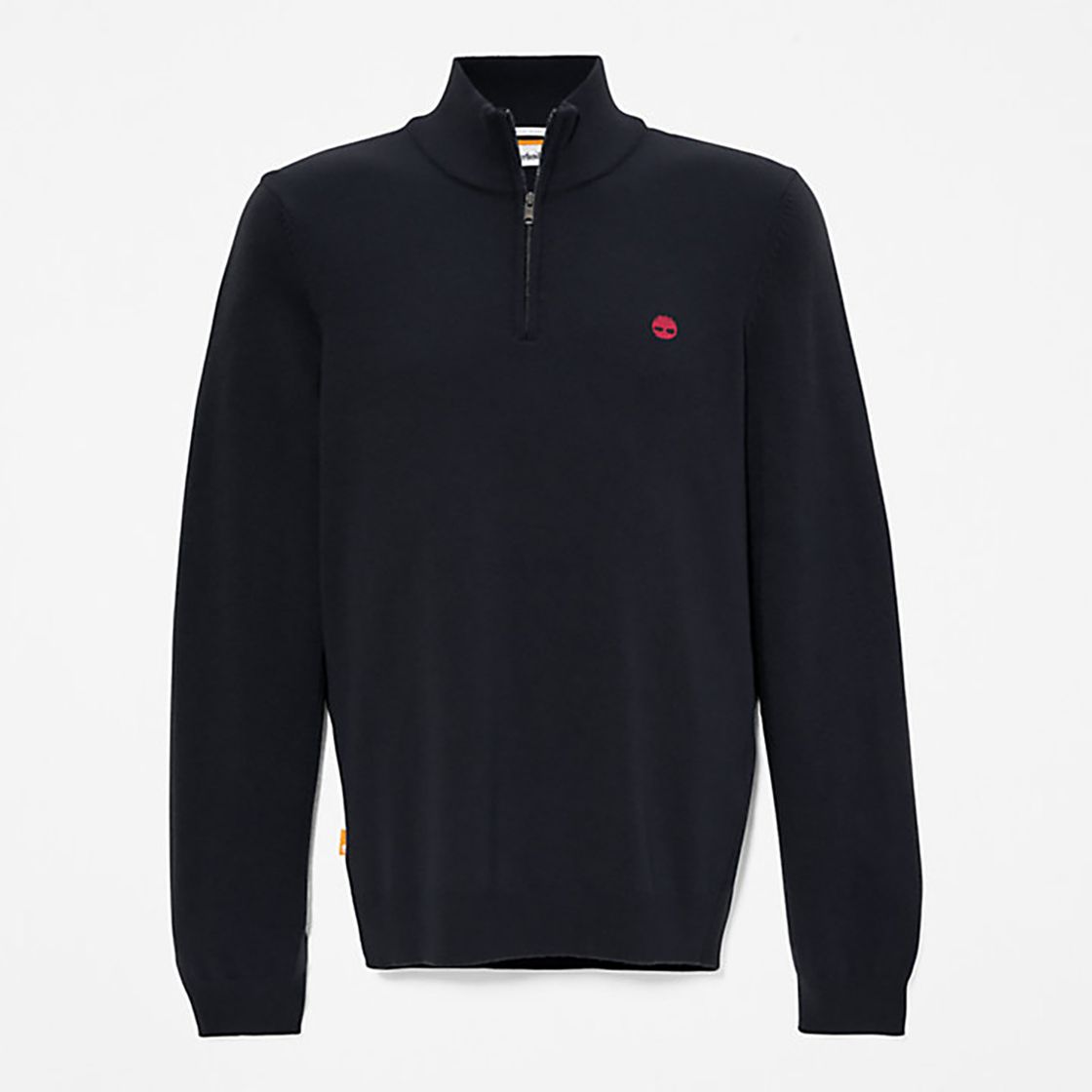 Timberland A2BF6 Merino 1/2 Zip Sweater D - Blue - Front View