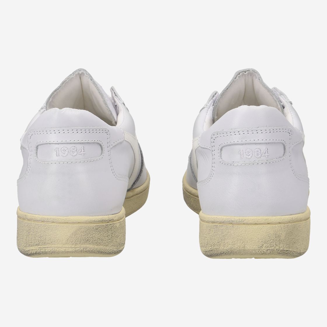 Diadora MI BASKED LOW USED - White - Side view