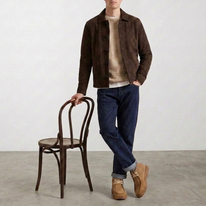 Clarks Torhill Hi - Braun