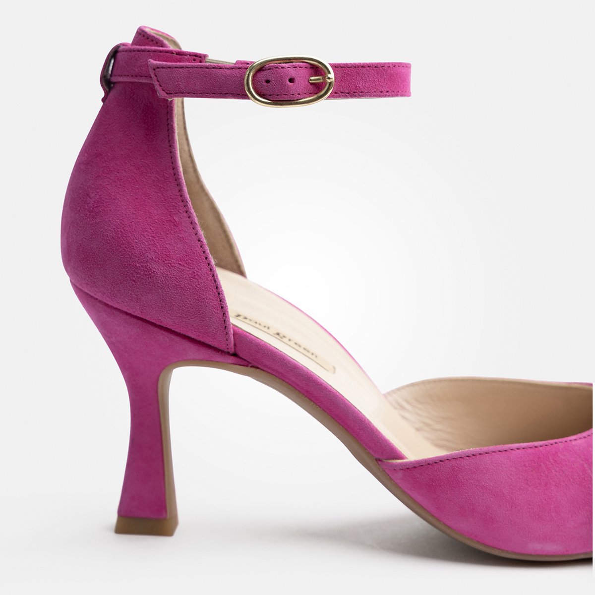 Paul Green 3801-035 Peeptoes & Slingpumps in pink / flamingo