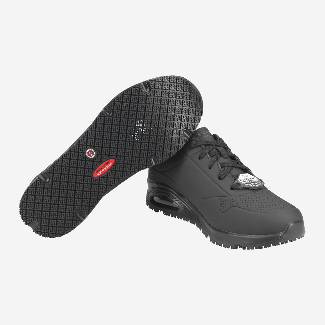 Skechers UNO SR - Black - Top View