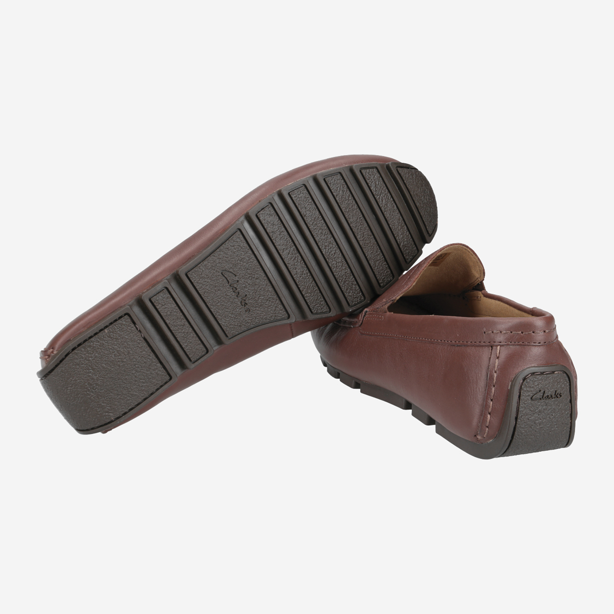 Clarks Oswick Plain 26166683 7 Loafers in brown buy online