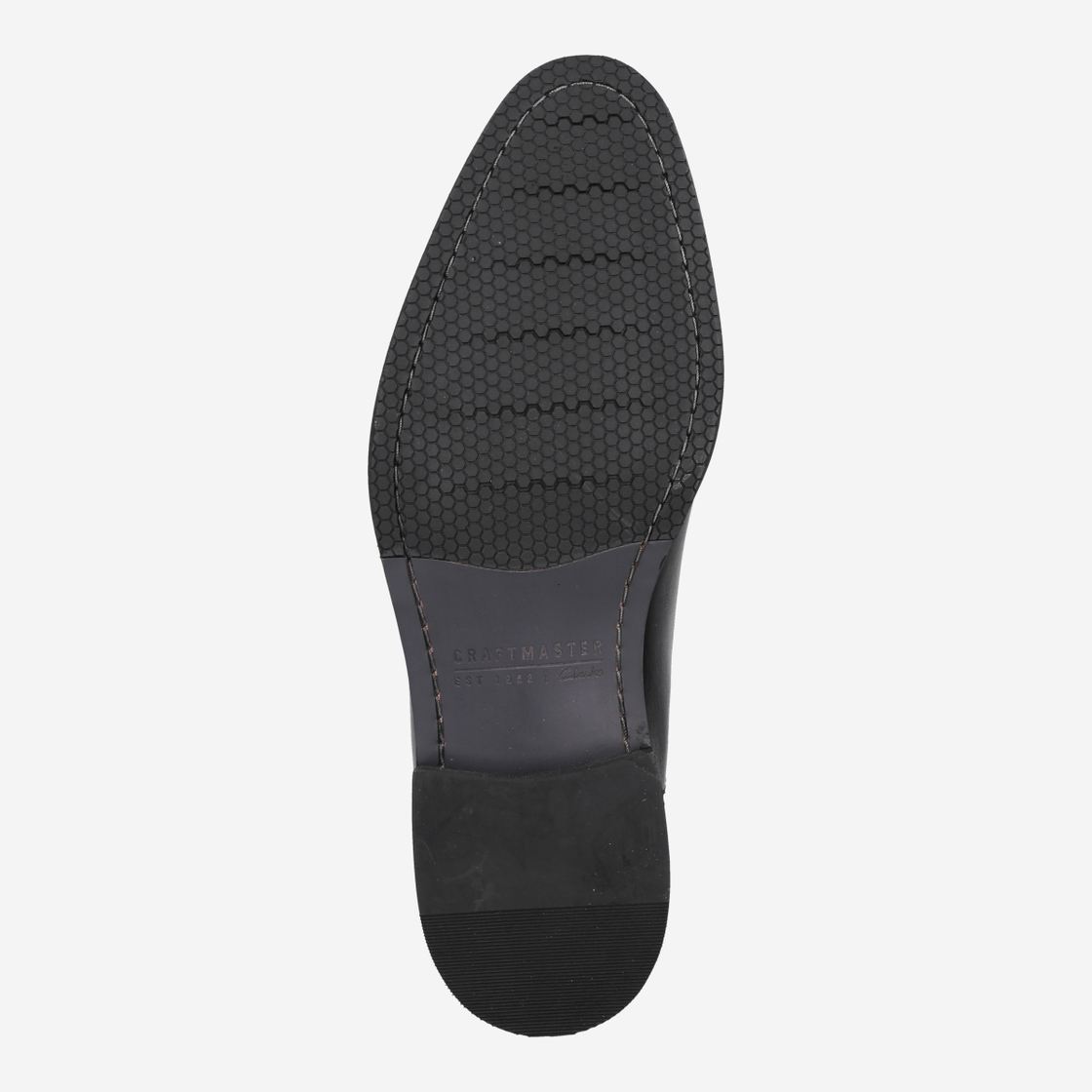 Clarks CraftArlo Top - Black - Top View