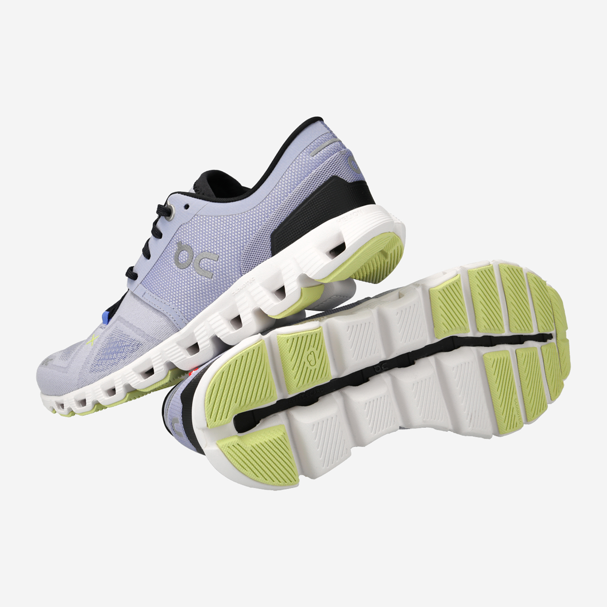 On Running 60.98253 Cloud X Sneakers in blue lilac/ nimbus/ white 