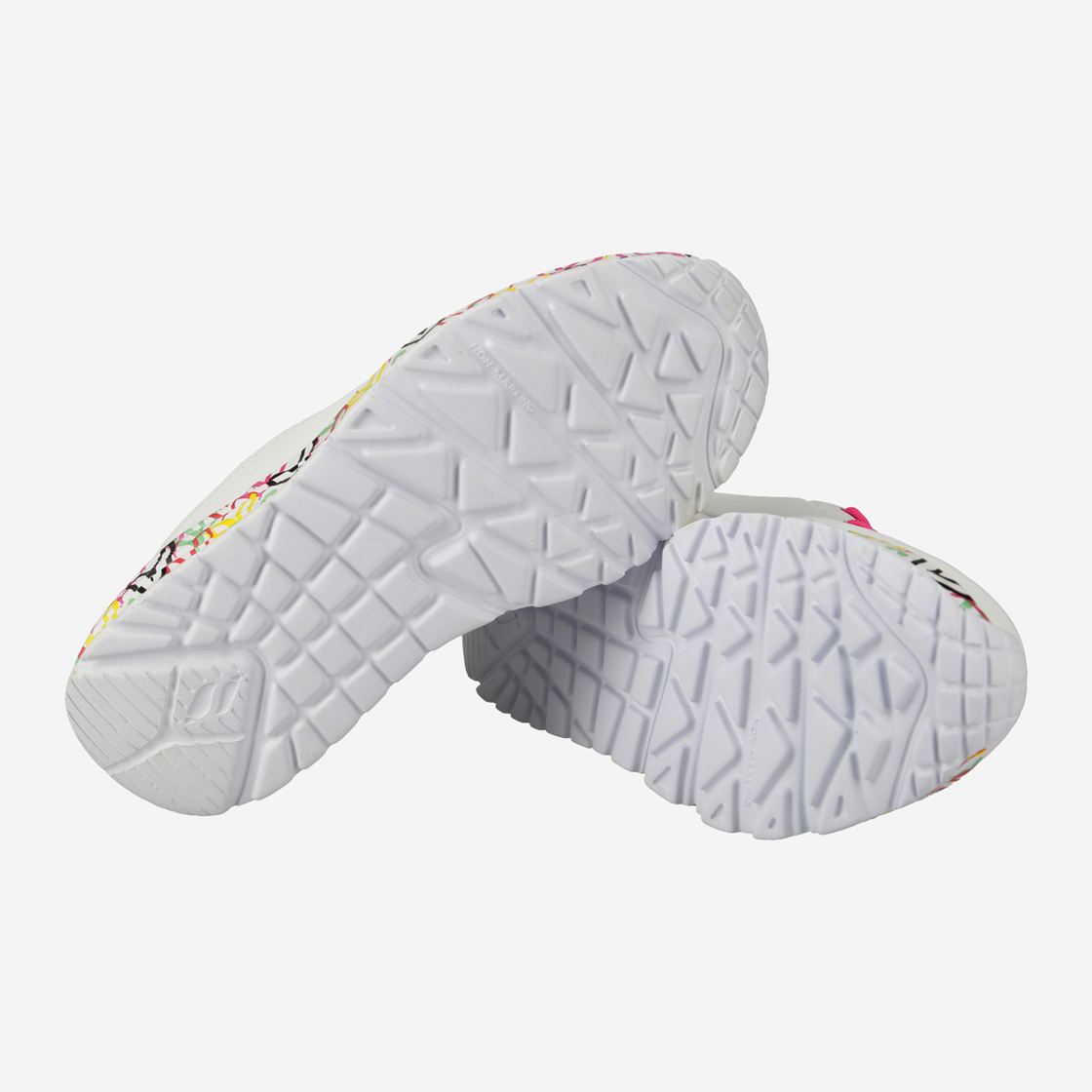 Skechers UNO LITE - LOVEY LUV - White,Combined - Top view