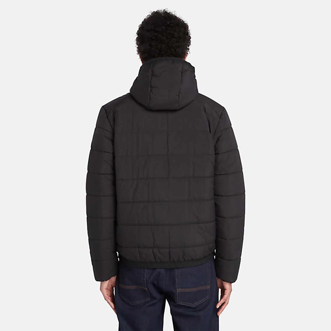 Timberland A6G39 Garfield Puffer Jkt BLAC - Black - Rear View