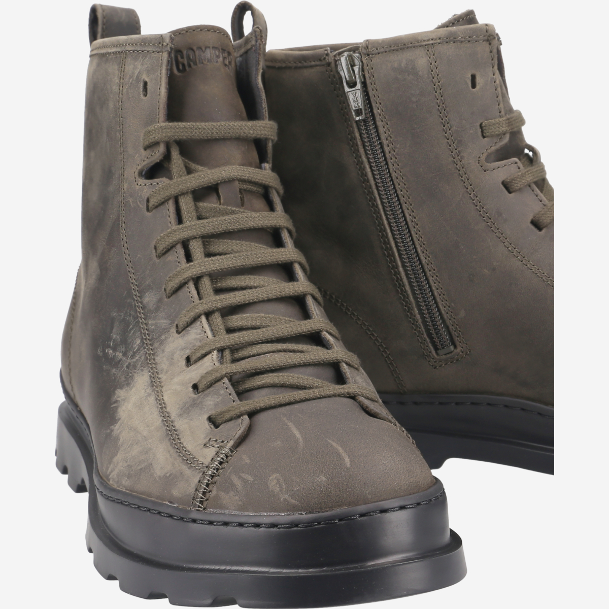 Camper BRUTUS Lace up boots in green buy online