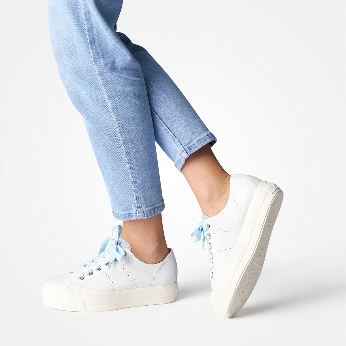 Keds triple hot sale ruffle denim