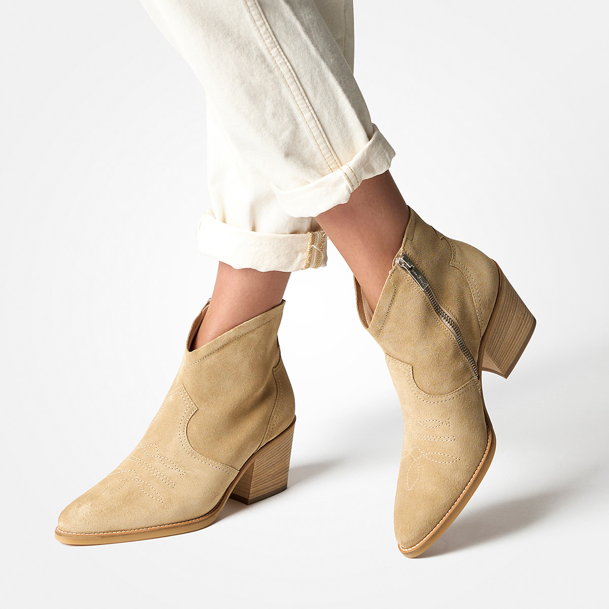 Paul green suede ankle boots sale