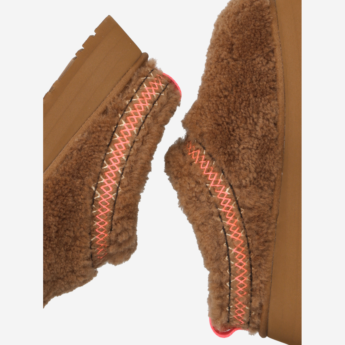 UGG 1143976-HWD TAZZ UGG BRAID Slippers in brown buy online