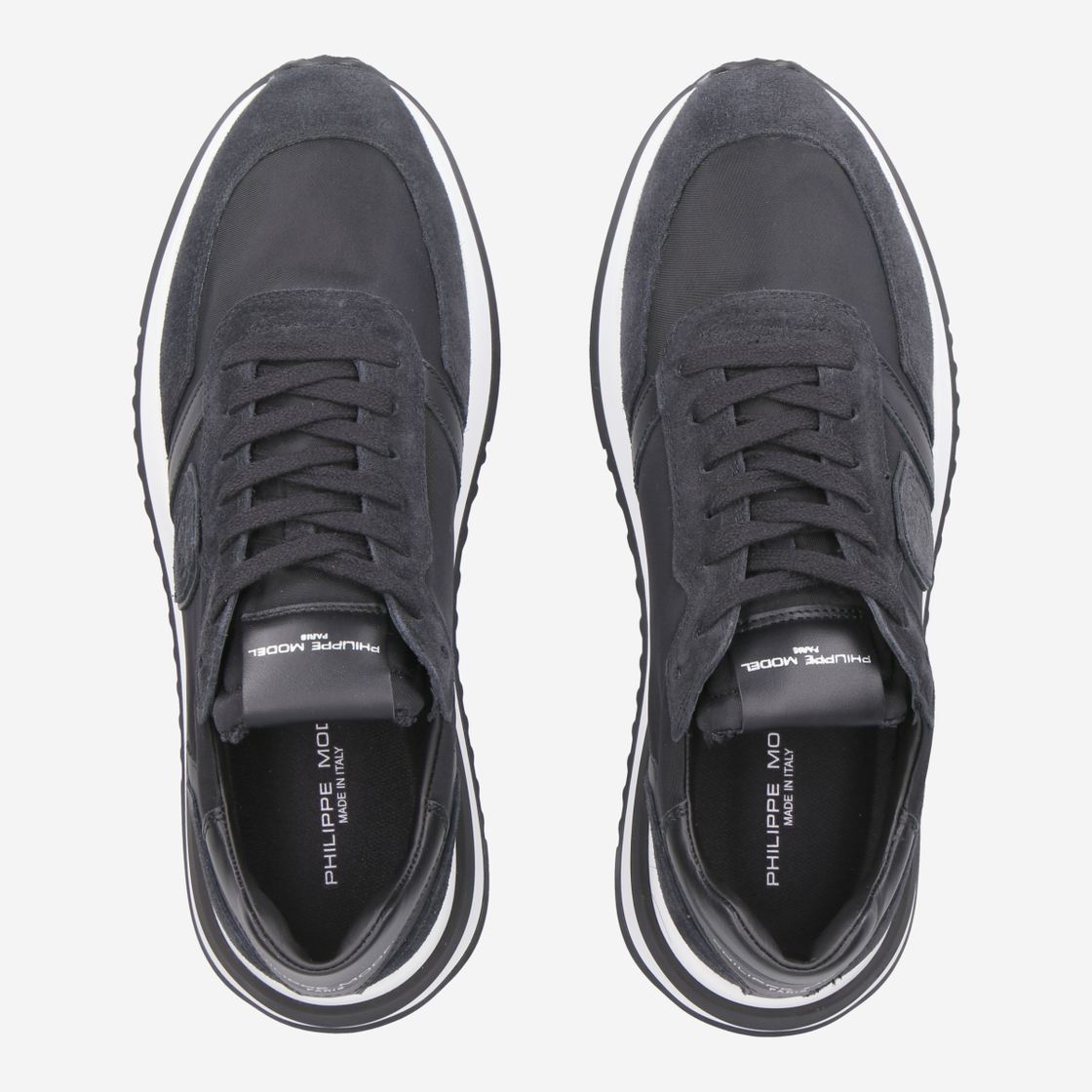 Philippe Model TROPEZ 2.1 LOW - Black - Sole