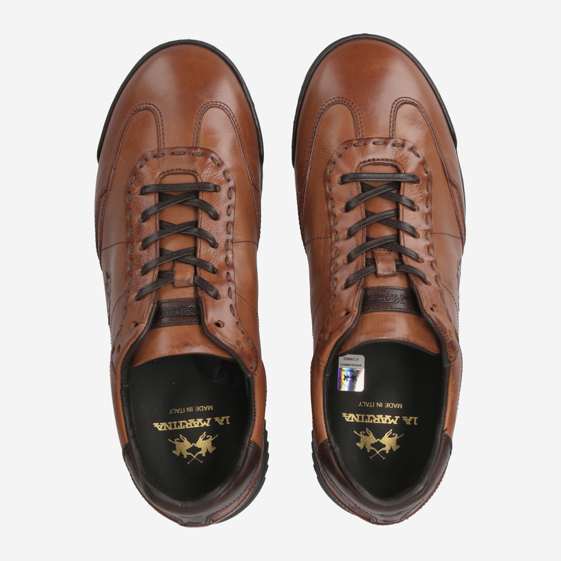 La Martina SCARPA COGNAC - Brown - Rear View